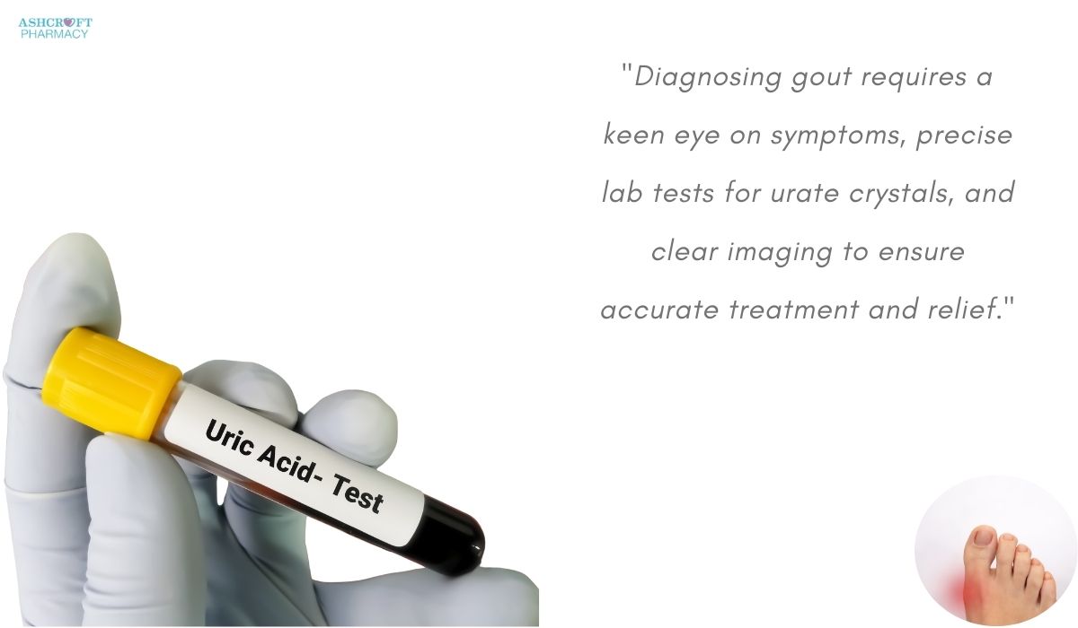 how to diagnose gout